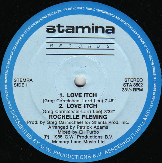 Rochelle Fleming – Love Itch (12" Single) T40