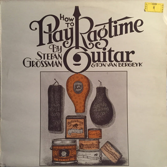 Stefan Grossman & Ton Van Bergeyk – How To Play Ragtime Guitar (LP) B70