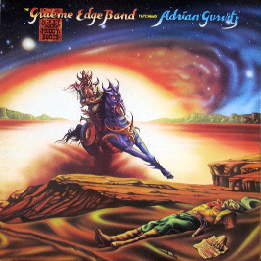 Graeme Edge Band Featuring Adrian Gurvitz ‎– Kick Off Your Muddy Boots (LP) F60