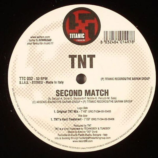 TNT – Second Match (12") F10