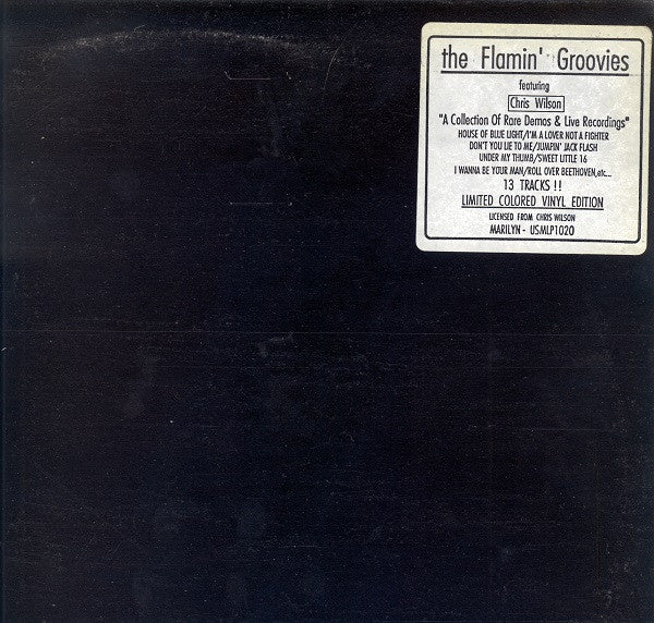 The Flamin' Groovies featuring Chris Wilson ‎– A Collection Of Rare Demos & Live Recordings (LP) K80