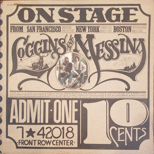 Kenny Loggins & Jim Messina - On Stage (2LP) A60