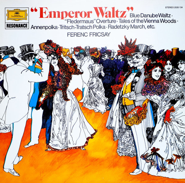 Ferenc Fricsay ∙ Berlin Radio Symphony Orchestra ‎– Emperor Waltz (LP) K20