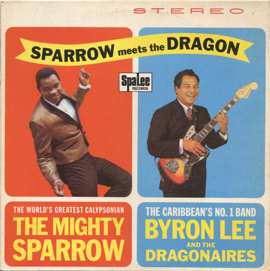 Mighty Sparrow With Byron Lee And The Dragonaires – Sparrow Meets The Dragon (LP) M70