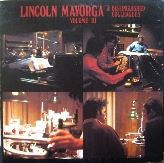 Lincoln Mayorga - Lincoln Mayorga & Distinguished Colleagues - Volume III (LP) A10