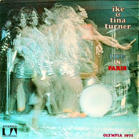 Ike & Tina Turner – Live In Paris (2LP) C60