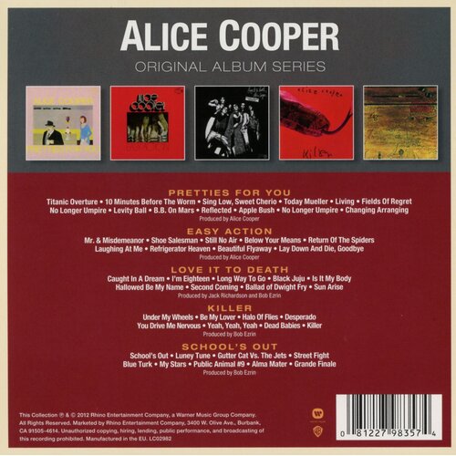 Alice Cooper - Original Album Series (5CD)