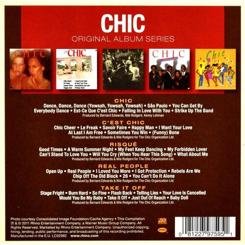 Chic - Original Album Series (5CD)