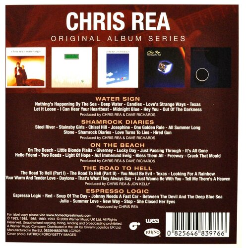 Chris Rea - Original Album Series (5CD)