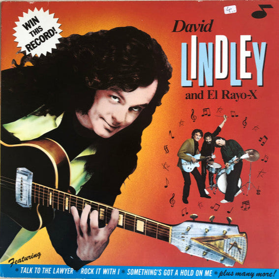 David Lindley And El Rayo-X – Win This Record! (LP) (H30)