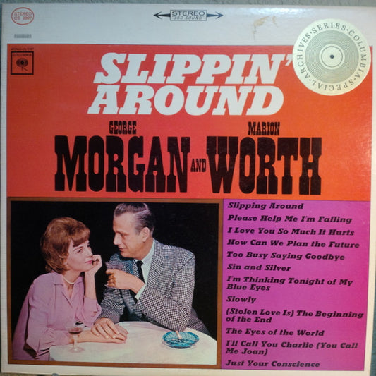George Morgan And Marion Worth – Slippin' Around (LP) (K30)