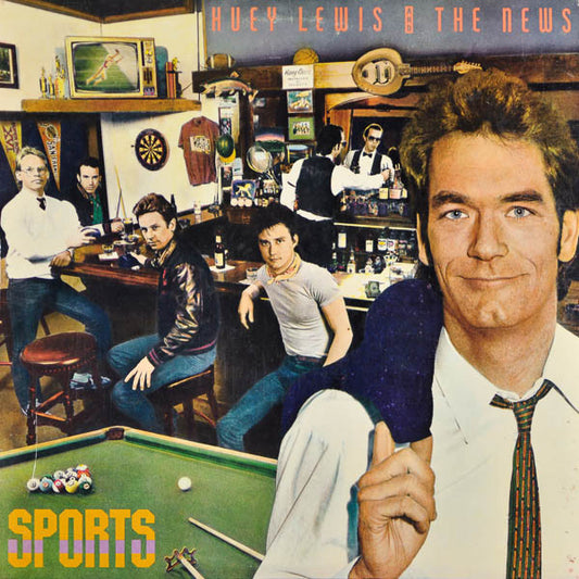 Huey Lewis And The News – Sports (LP) (K10)