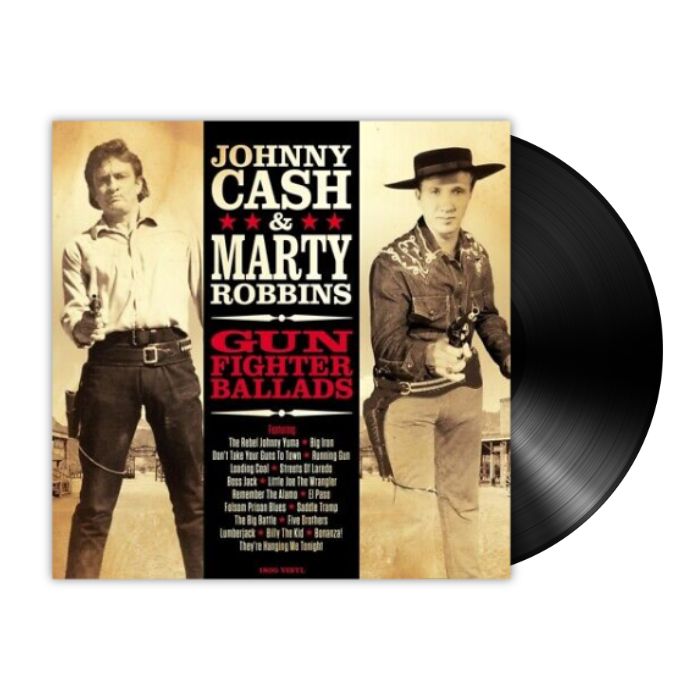 Johnny Cash & Marty Robbins - Gunfighter Ballads (LP)