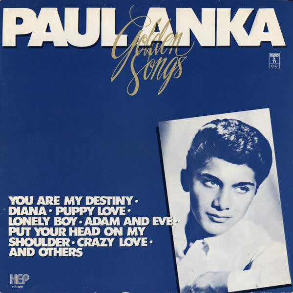 Paul Anka – Golden Songs (LP) (A50)