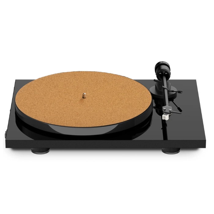 Pro-Ject E1 Bluetooth Platenspeler - Zwart met kurken slipmat