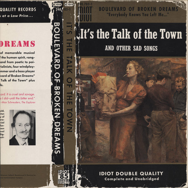 Boulevard Of Broken Dreams – It's The Talk Of The Town (And Other Sad Songs) (LP) (D20)
