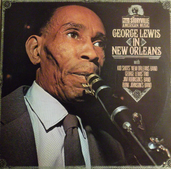 Various – George Lewis In New Orleans (LP) (E30)