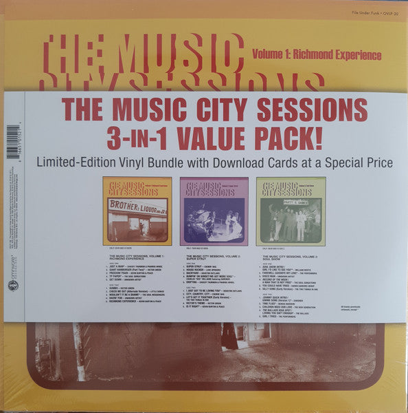 Various – The Music City Sessions 3-In-1 Value Pack (3LP SET) (B20)