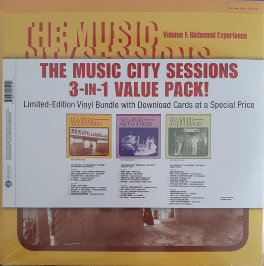 Various – The Music City Sessions 3-In-1 Value Pack (3LP SET) (B20)