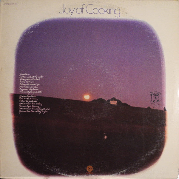 Joy Of Cooking – Joy Of Cooking (LP) (G50)