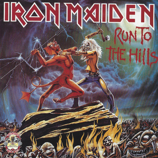 Iron Maiden – Run To The Hills · The Number Of The Beast (2x12") (T40)