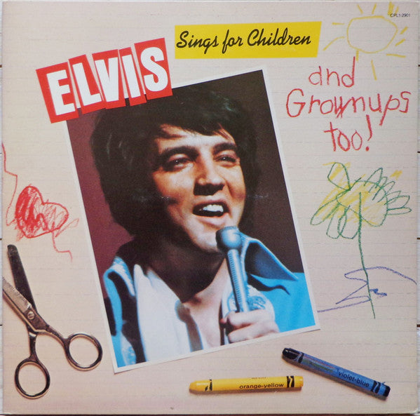 Elvis Presley - Sings For Children And Grownups Too! (LP) (F80)