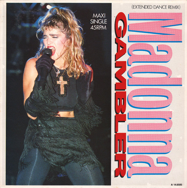 Madonna – Gambler (Extended Dance Remix) (12") (T30)