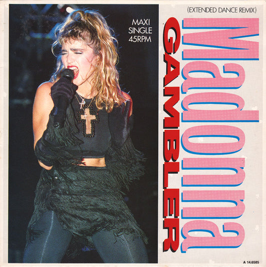 Madonna – Gambler (Extended Dance Remix) (12") (T30)