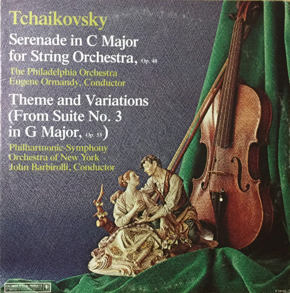 Tchaikovsky - Serenade In C Major For String Orchestra, Op.48 / Theme And Variations (LP) (K50)