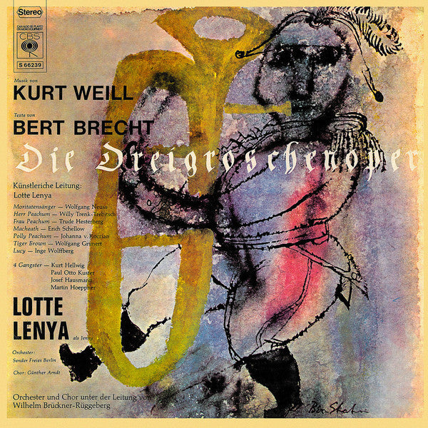 Kurt Weill, Bert Brecht, Lotte Lenya – Die Dreigroschenoper (2LP) (B80)