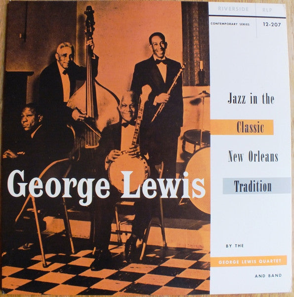 George Lewis – Jazz In The Classic New Orleans Tradition (LP) (E30)