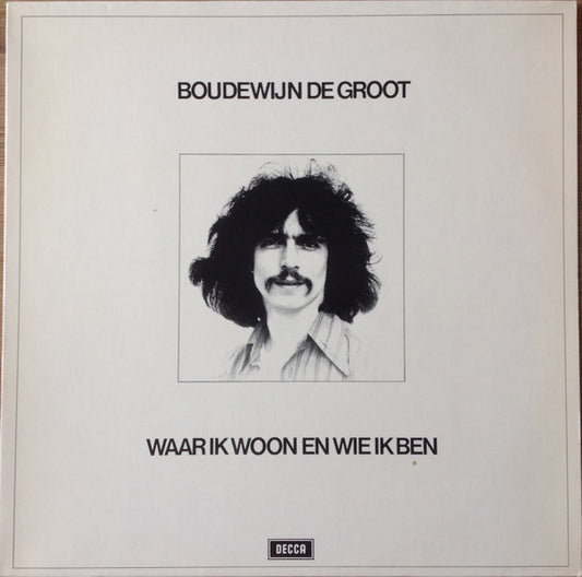 Boudewijn de Groot – Waar Ik Woon En Wie Ik Ben (LP) (B10)