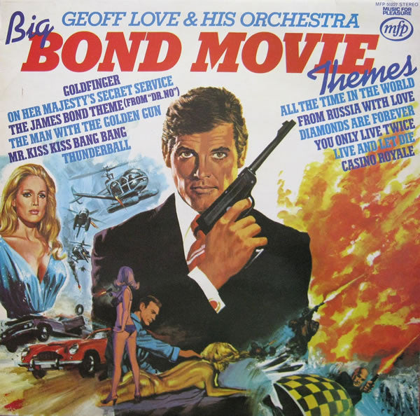 Geoff Love & His Orchestra – Big Bond Movie Themes (LP) (C10)