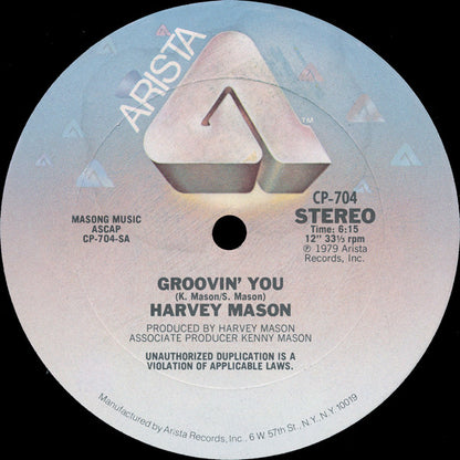 Harvey Mason – Groovin' You (12") (T20)