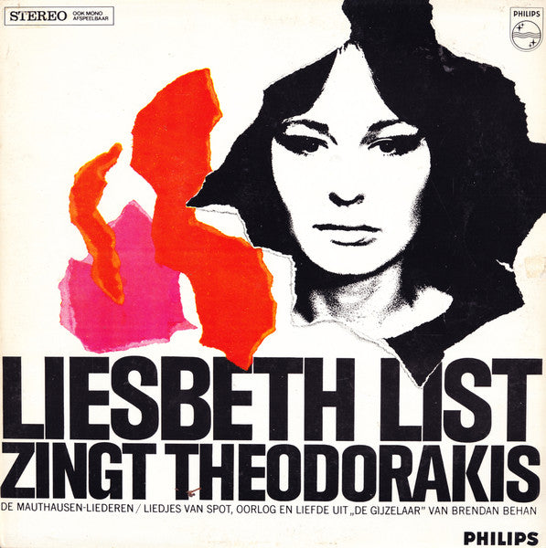 Liesbeth List - Zingt Theodorakis (LP) (F50)