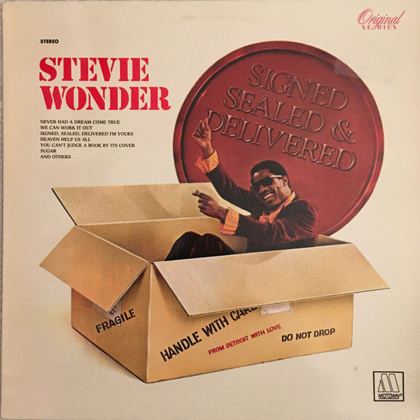Stevie Wonder – Signed Sealed & Delivered (LP) (K10)