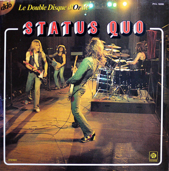 Status Quo – Le Double Disque D'Or De Status Quo (LP) (C60)