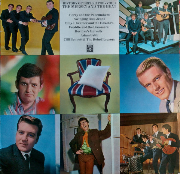 Various – History Of British Pop - Vol. 1: The Mersey And The Beat (LP) (E40)