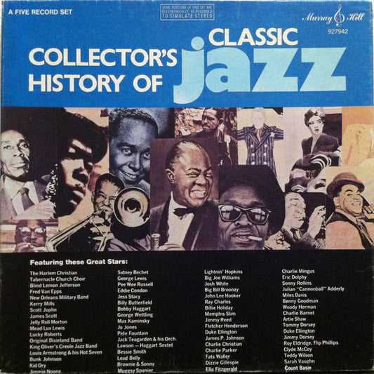 Various – Collector's History Of Classic Jazz (5LP BOX) (B50)
