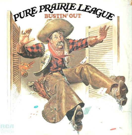 Pure Prairie League – Bustin' Out (LP) (B10)