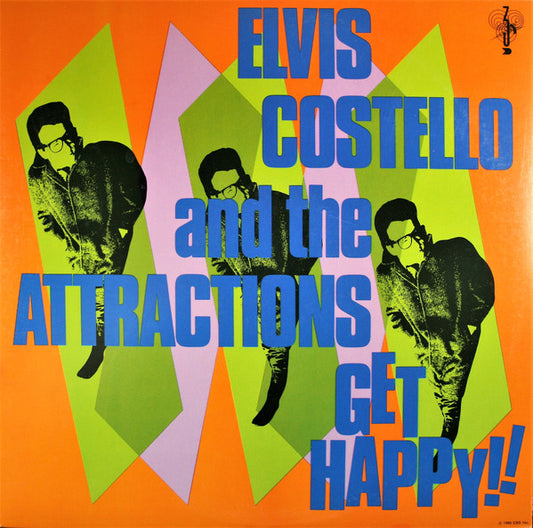 Elvis Costello & The Attractions – Get Happy! (LP) (L40)