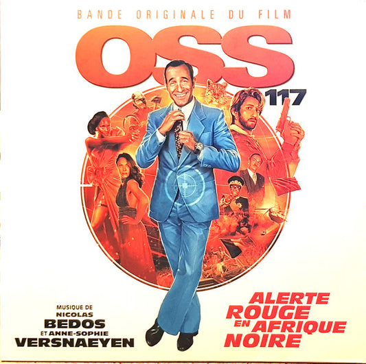 Nicolas Bedos Et Anne-Sophie Versnaeyen - OSS 117 Alerte Rouge En Afrique Noire (LP) (G80)