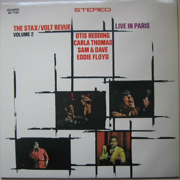 Various – The Stax / Volt Revue, Volume 2, Live In Paris (LP) (D70)