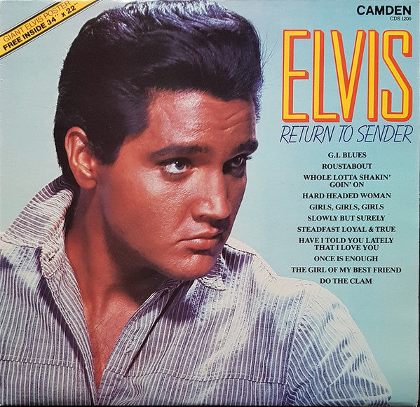 Elvis Presley - Return To Sender (LP) (F80)
