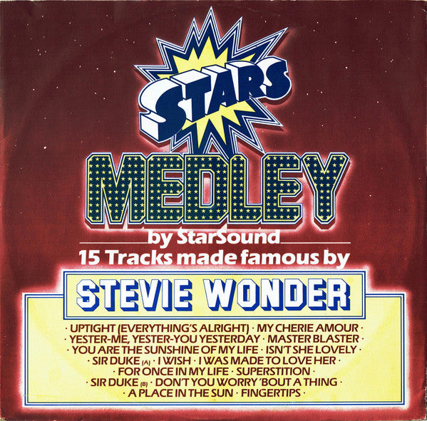 StarSound – Stars On Stevie (12") (T50)