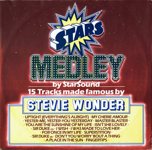 StarSound – Stars On Stevie (12") (T50)
