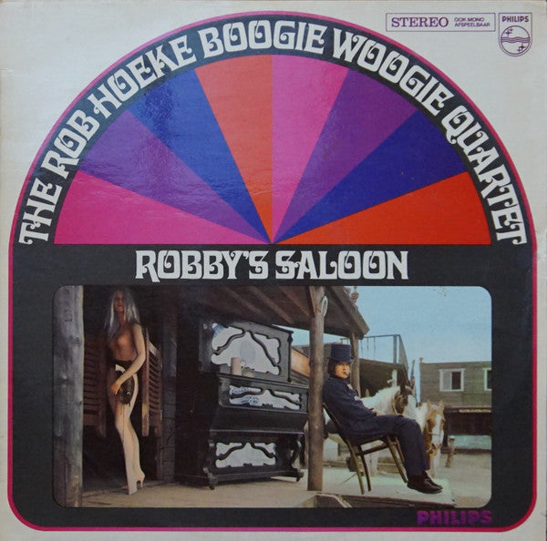 The Rob Hoeke Boogie Woogie Quartet* – Robby's Saloon (LP) (K20)
