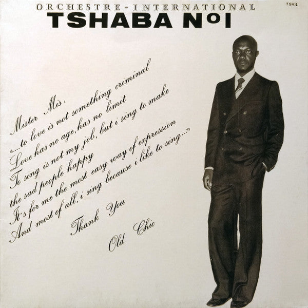 Orchestre-International, Tshaba – Tshaba N°I (LP) (L30)