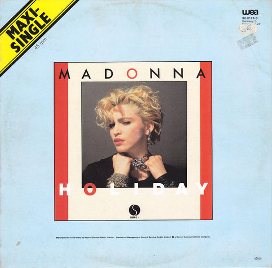Madonna – Holiday (12") (T10)