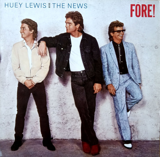Huey Lewis And The News – Fore! (LP) (K80)